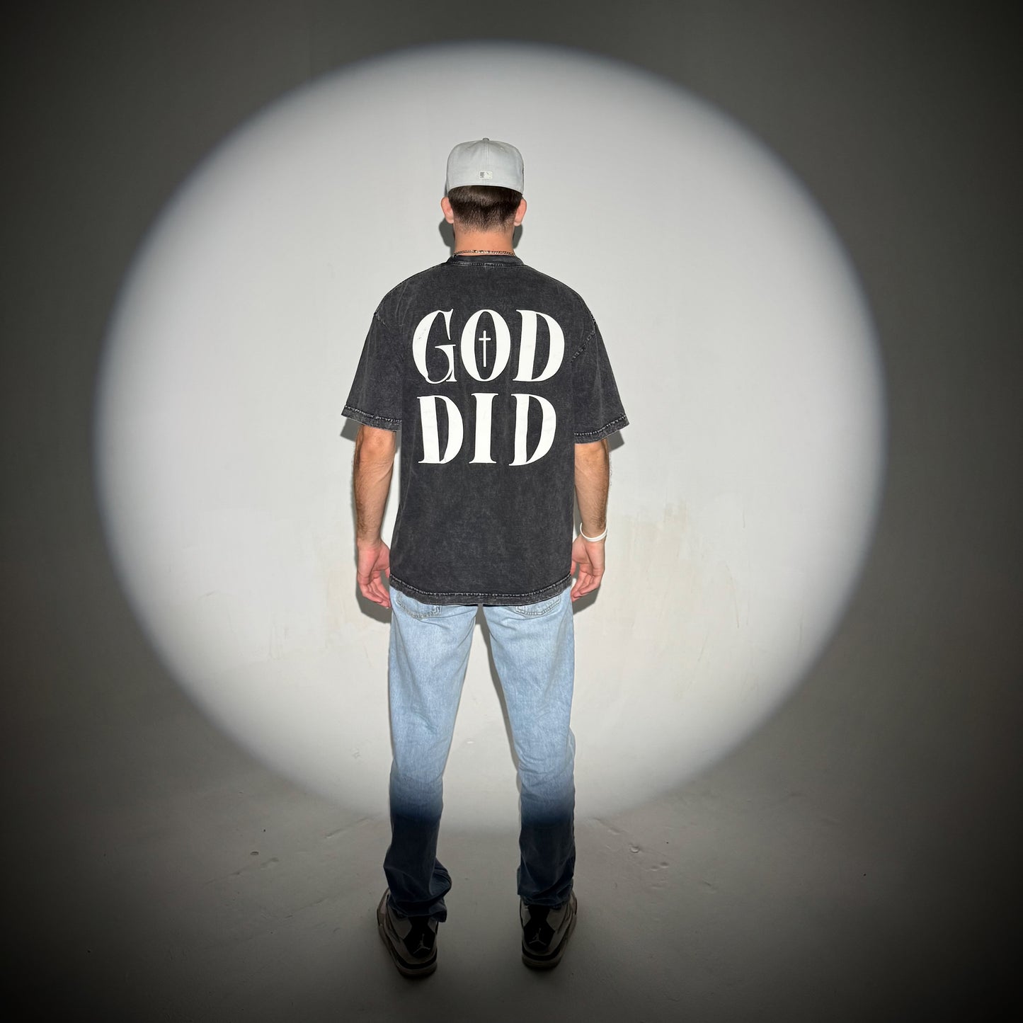 Carbon Black “GOD DID” T-Shirt