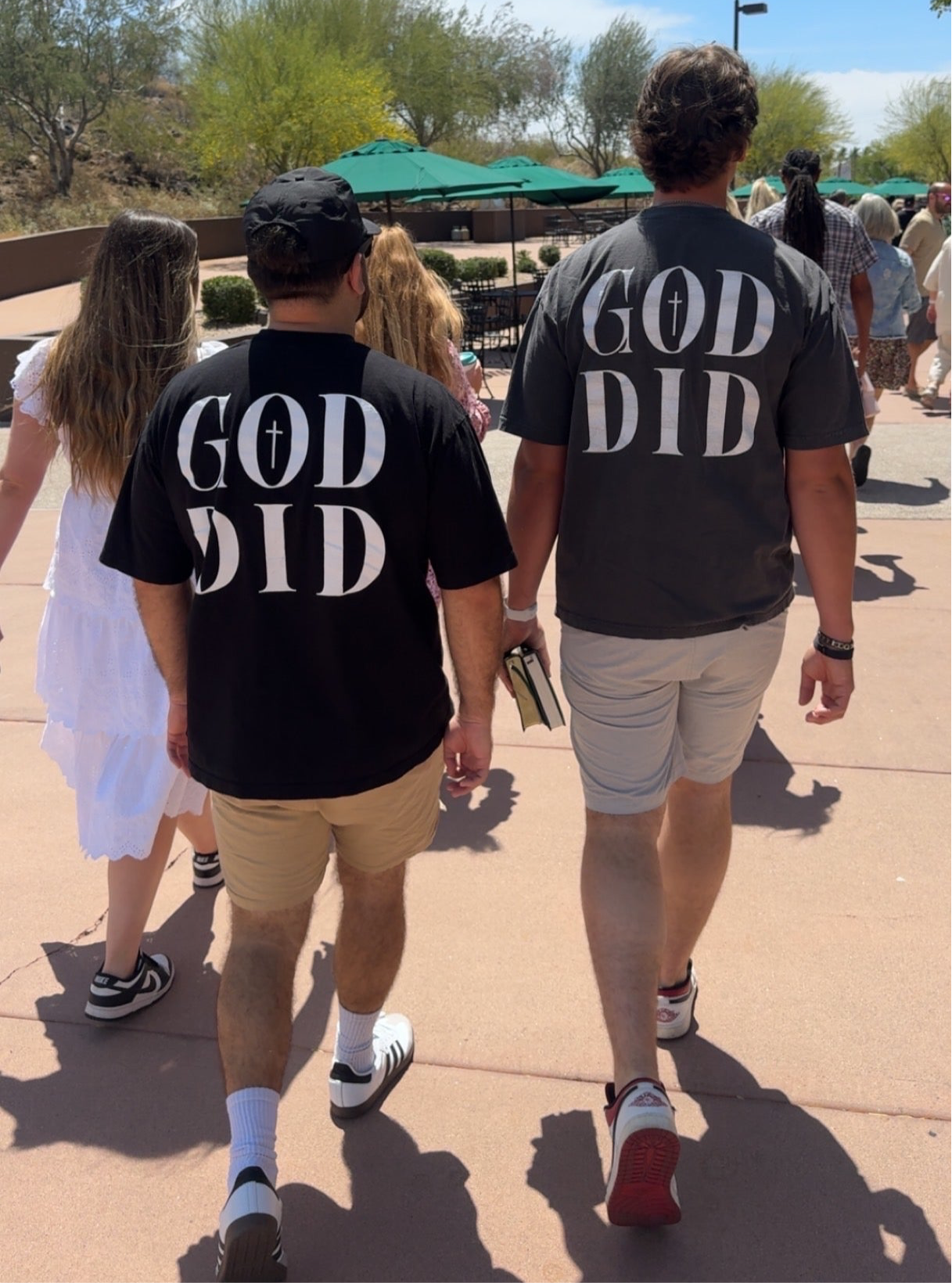 Jet Black “GOD DID” T-Shirt