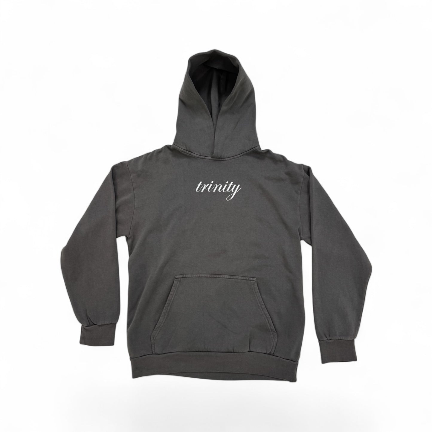 Vintage Gray “GOD DID” Hoodie