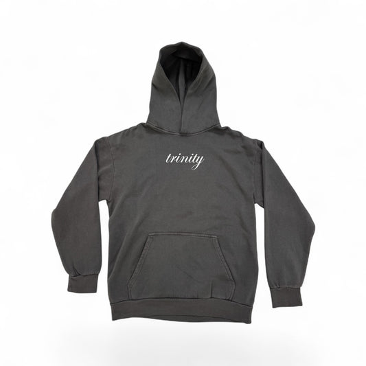 Vintage Gray “GOD DID” Hoodie