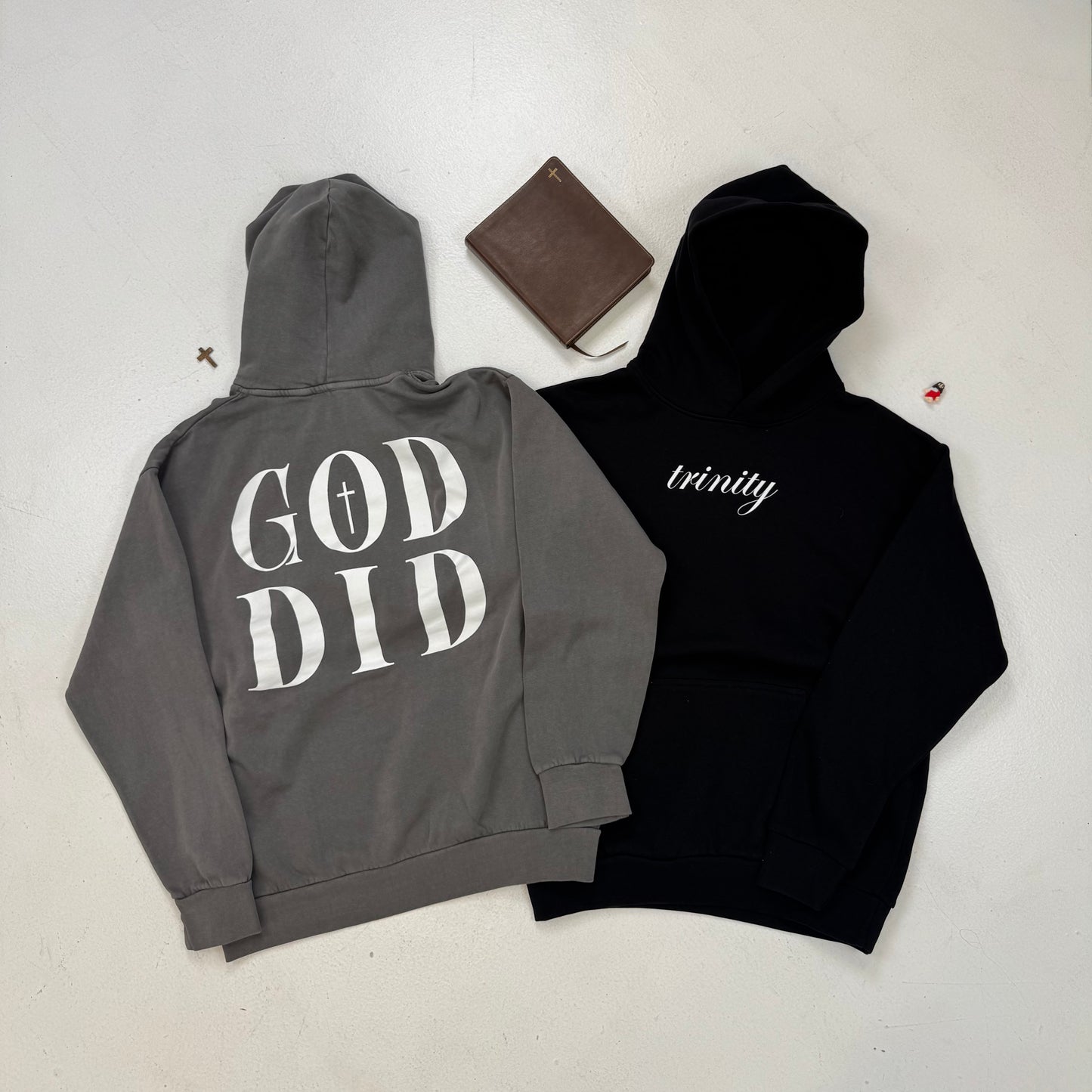 Jet Black “GOD DID” Hoodie