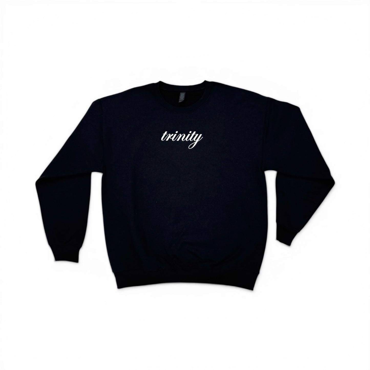 Jet Black “GOD DID” Crewneck Sweater