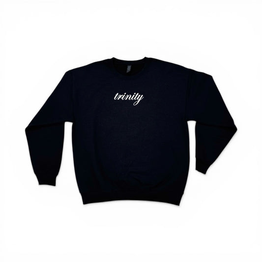 Jet Black “GOD DID” Crewneck Sweater