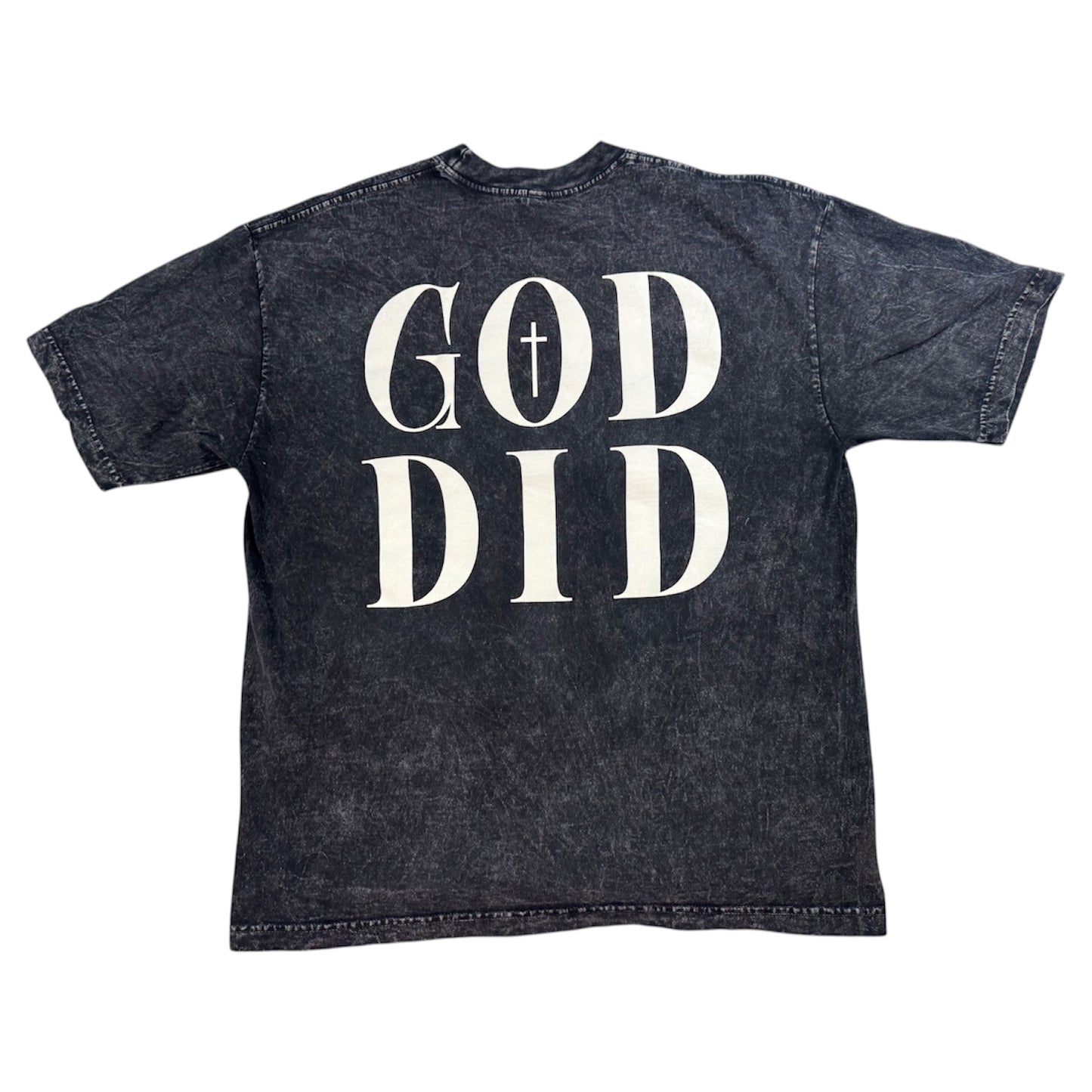 Carbon Black “GOD DID” T-Shirt