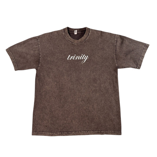 Washed Cocoa “GOD DID” T-Shirt