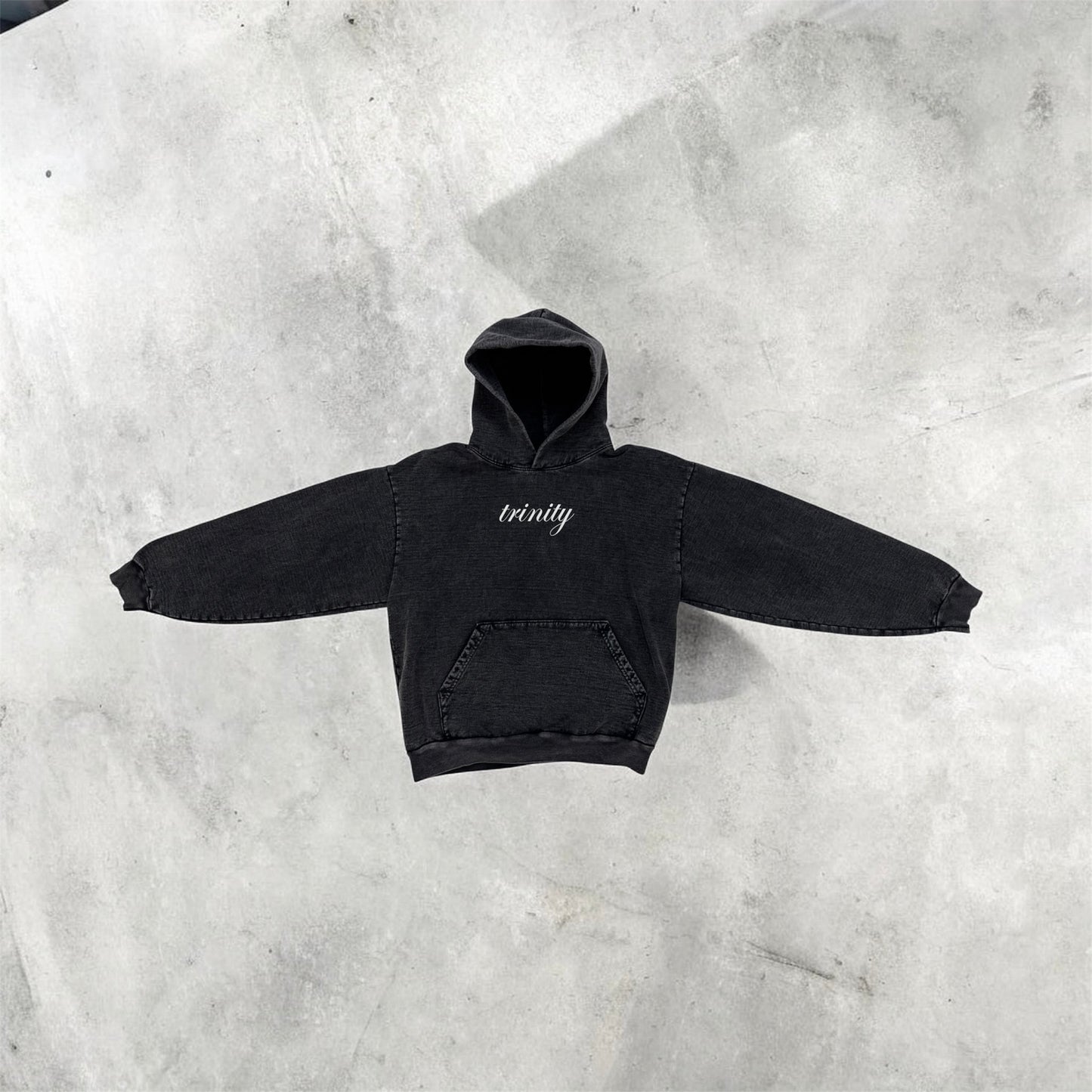 Carbon Black “GOD DID” Hoodie