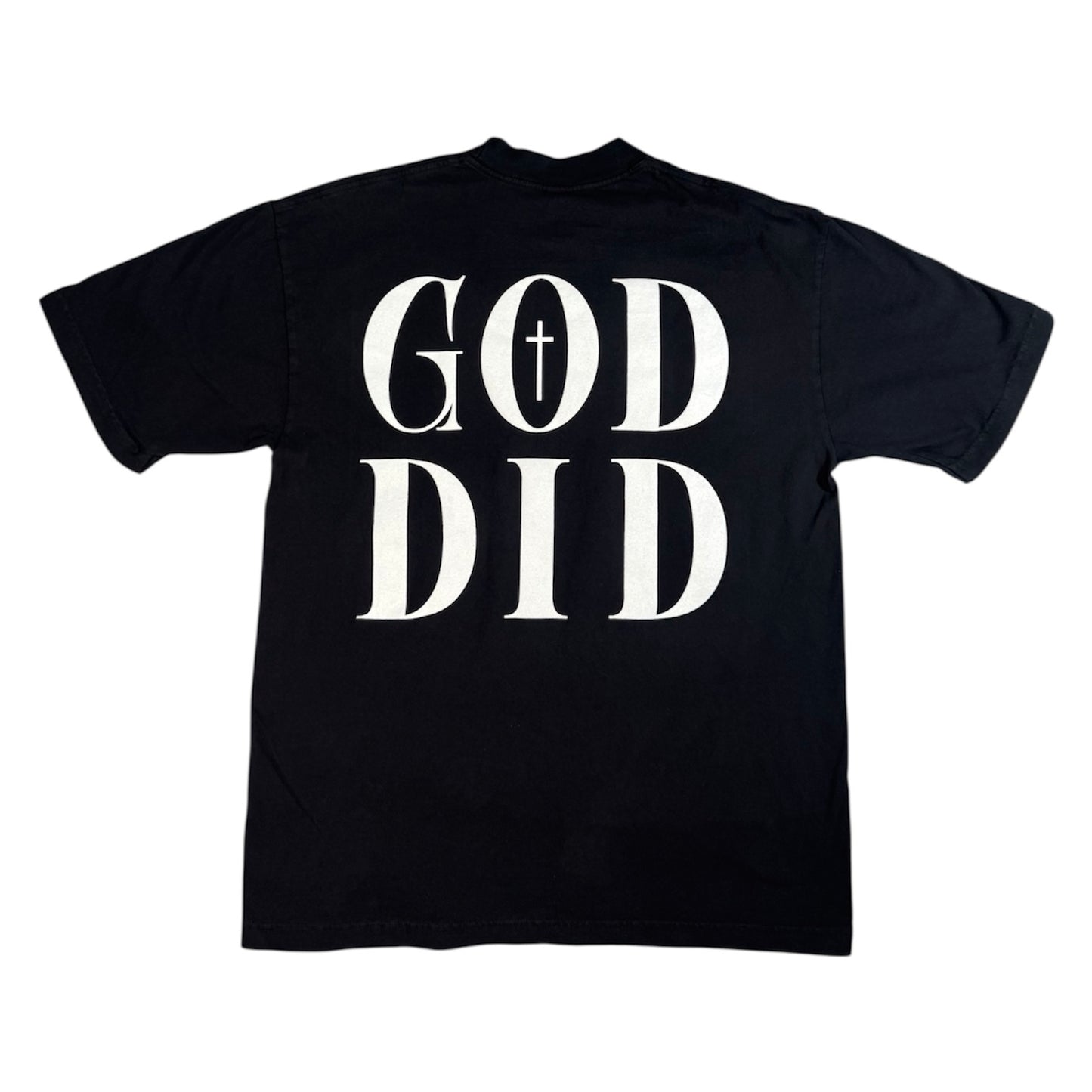 Jet Black “GOD DID” T-Shirt